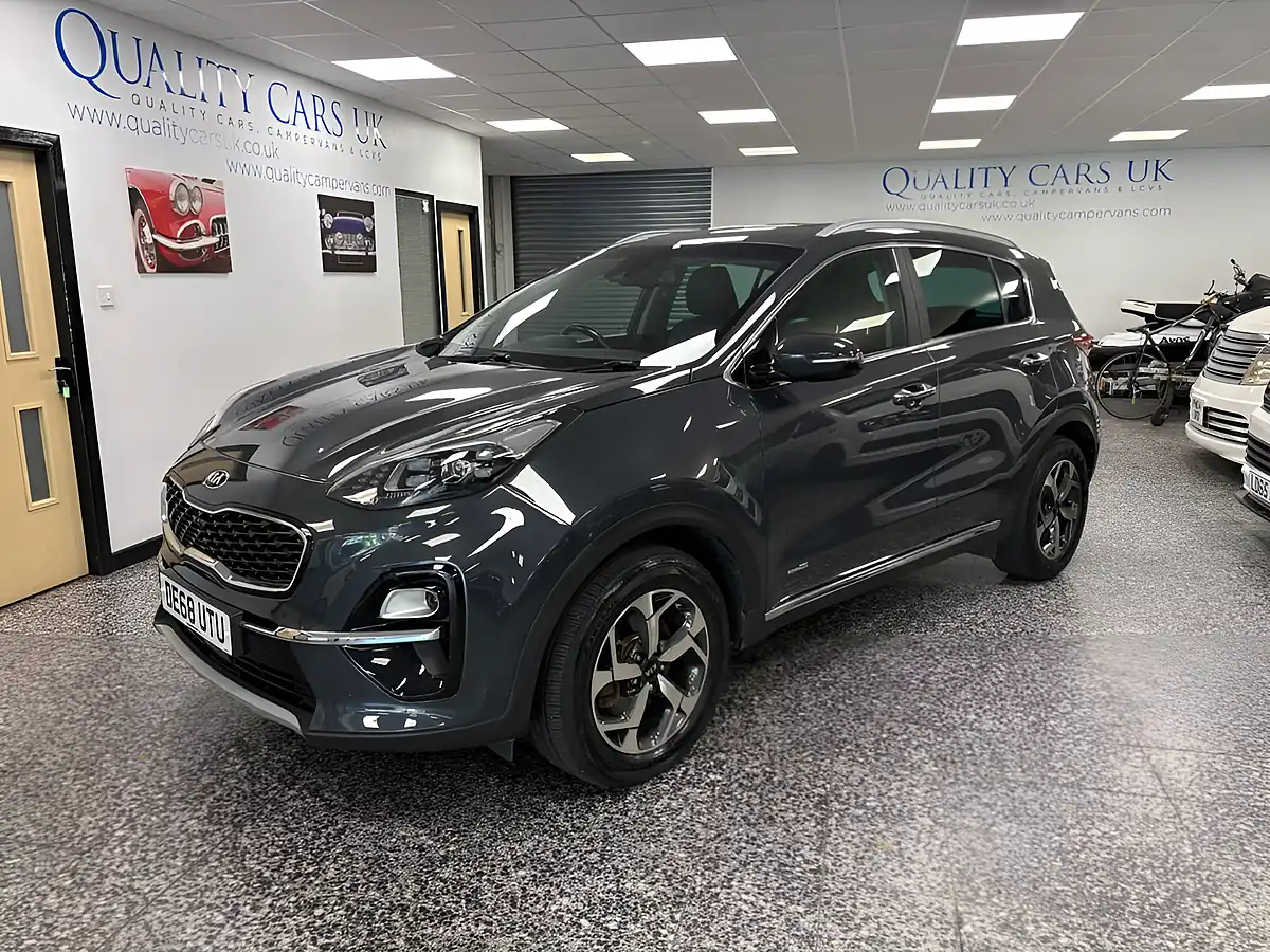 Used 2018 Kia Sportage Edition 25 Grey - Front View