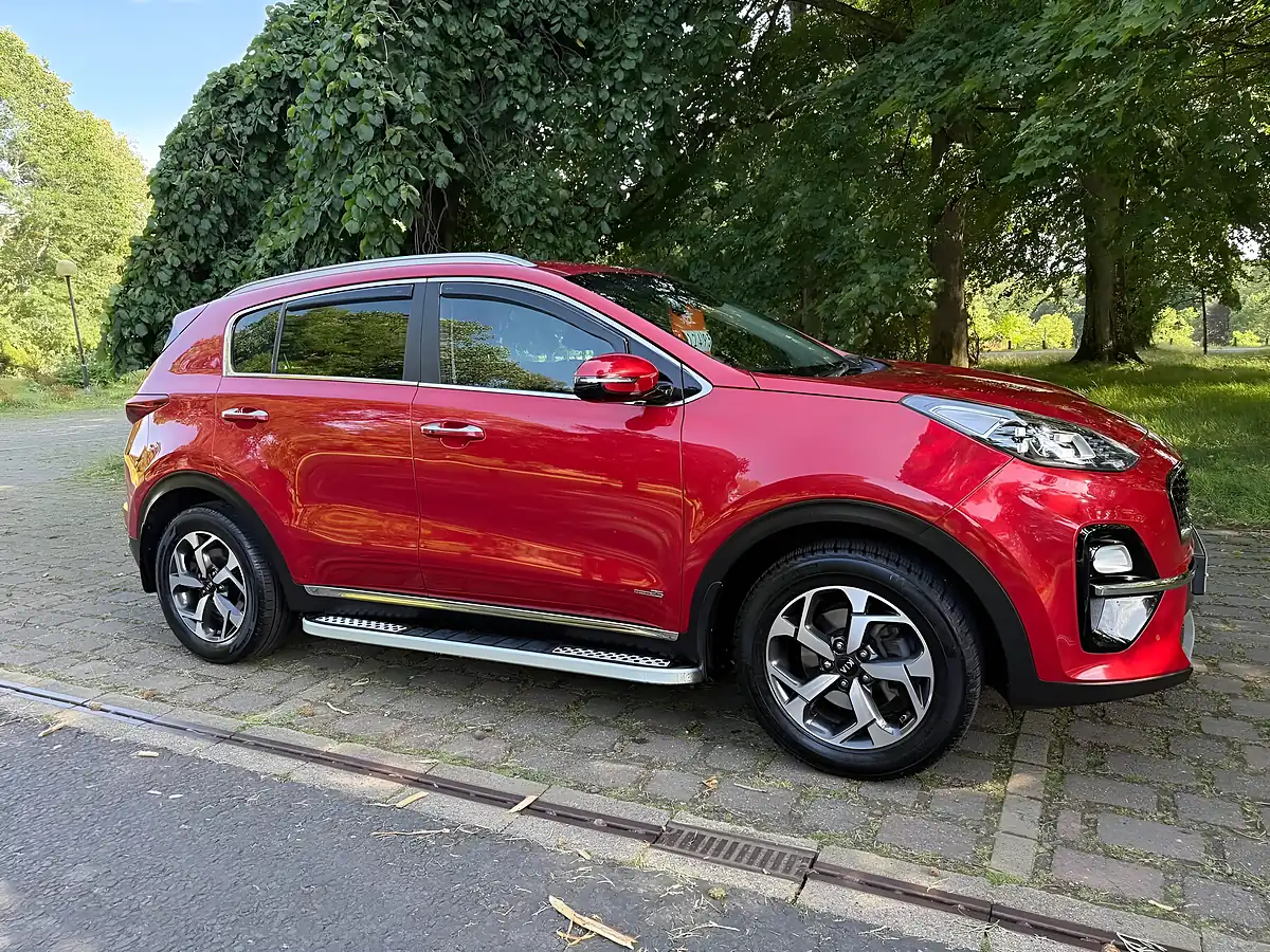 Used 2018 Kia Sportage Edition 25 Red - Interior and Exterior details 12