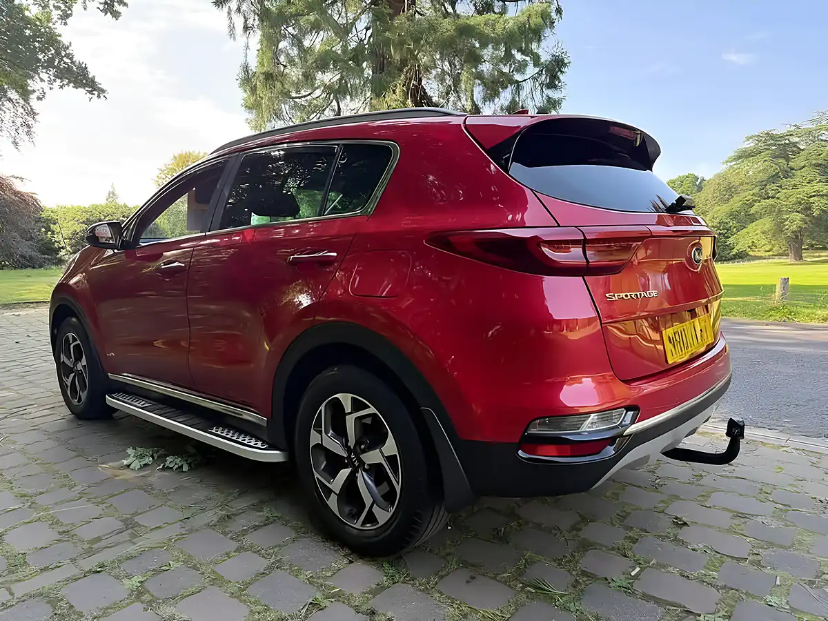 Used 2018 Kia Sportage Edition 25 Red - Interior and Exterior details 3