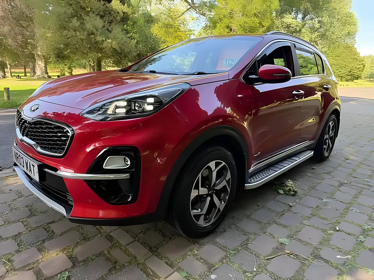 Used 2018 Kia Sportage Edition 25 Red - Interior and Exterior details 4