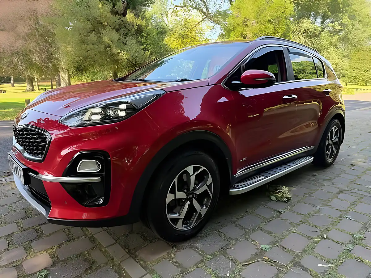 Used 2018 Kia Sportage Edition 25 Red - Interior and Exterior details 5