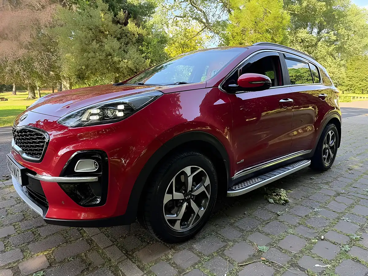 Used 2018 Kia Sportage Edition 25 Red - Interior and Exterior details 6