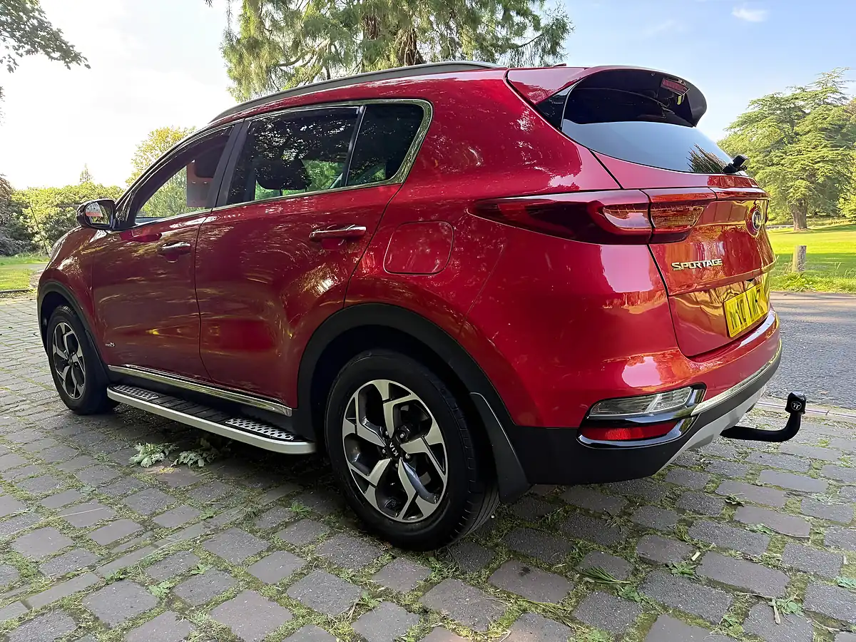 Used 2018 Kia Sportage Edition 25 Red - Interior and Exterior details 8