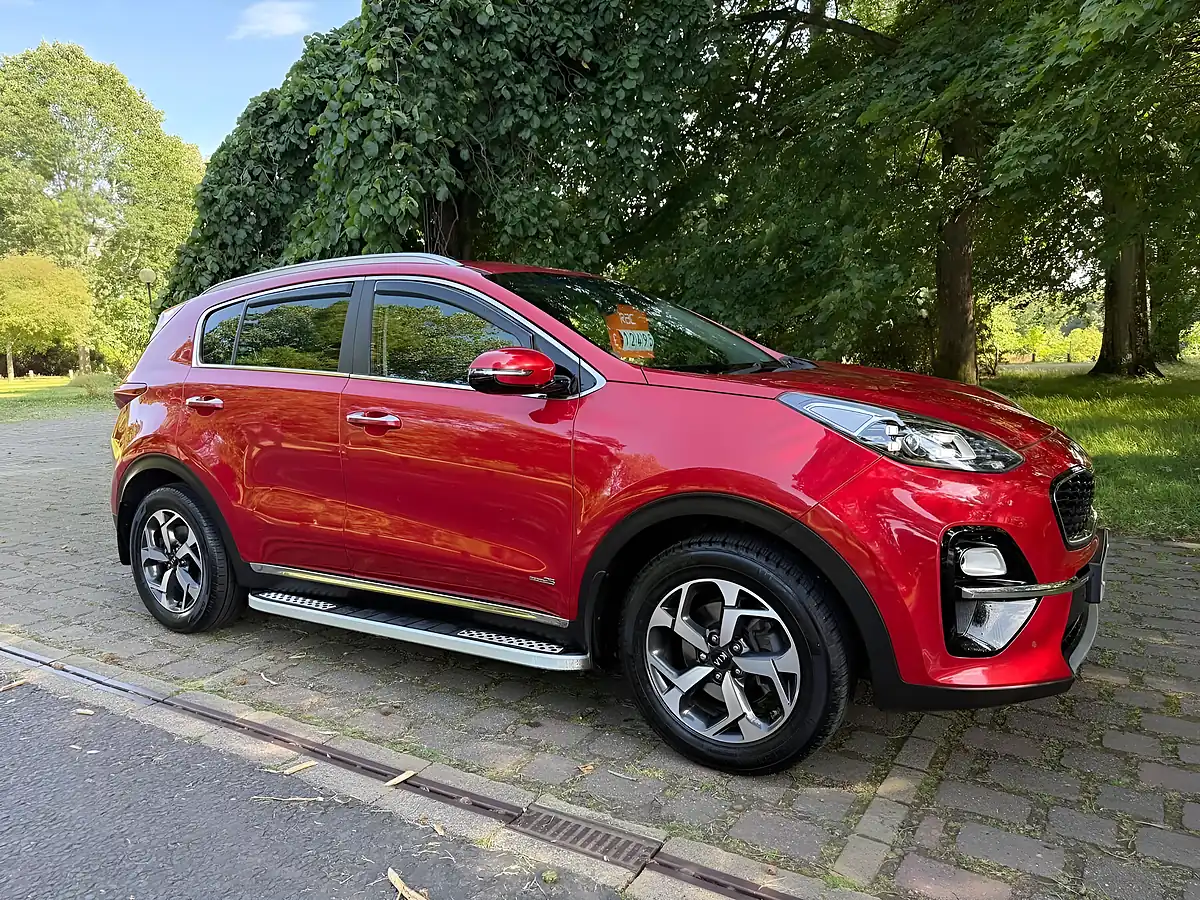 Used 2018 Kia Sportage Edition 25 Red - Interior and Exterior details 9