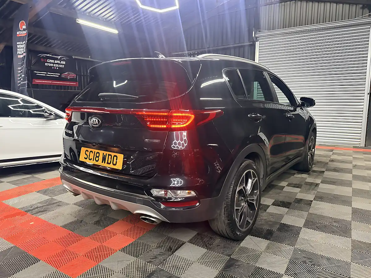 Used 2018 Kia Sportage GT-Line Black - Interior and Exterior details 9