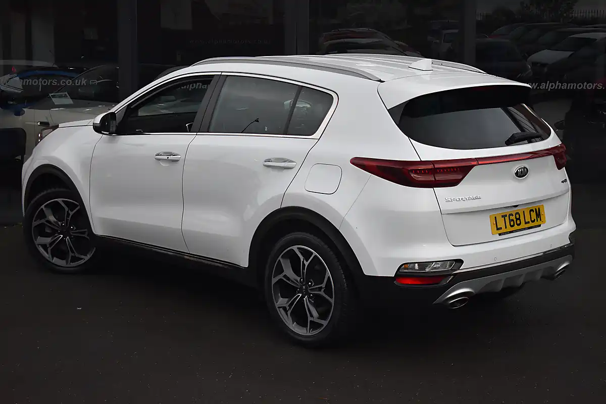 Used 2018 Kia Sportage GT-Line Fusion White - Interior and Exterior details 2