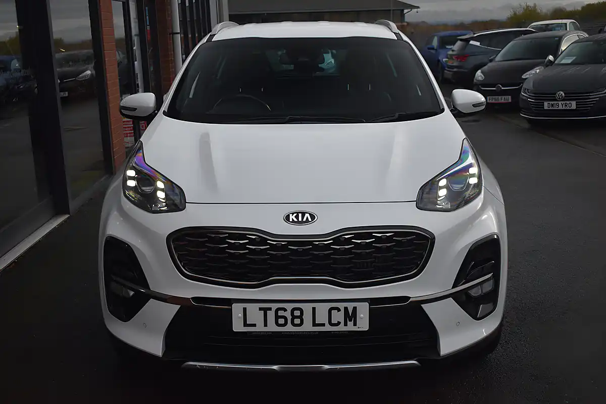 Used 2018 Kia Sportage GT-Line Fusion White - Interior and Exterior details 3