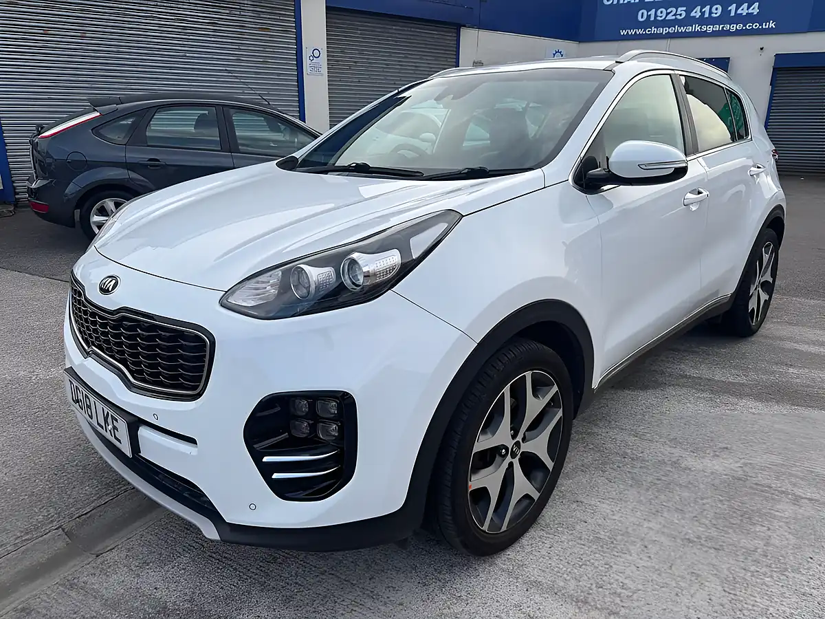 Used 2018 Kia Sportage GT-Line Fusion White - Interior and Exterior details 4