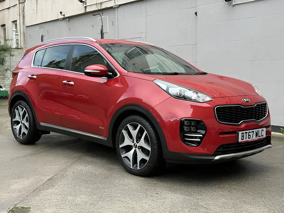 Used 2018 Kia Sportage GT-Line Red - Front View