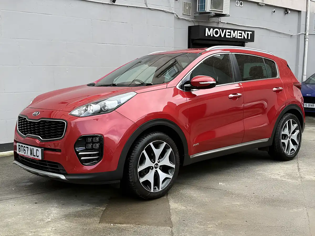 Used 2018 Kia Sportage GT-Line Red - Interior and Exterior details 2
