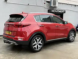 Used 2018 Kia Sportage GT-Line Red - Interior and Exterior details 4