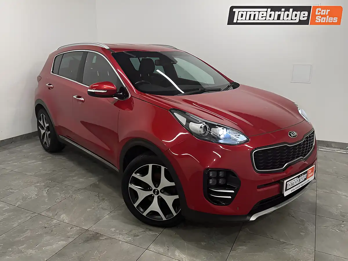 Used 2018 Kia Sportage GT-Line Red - Front View