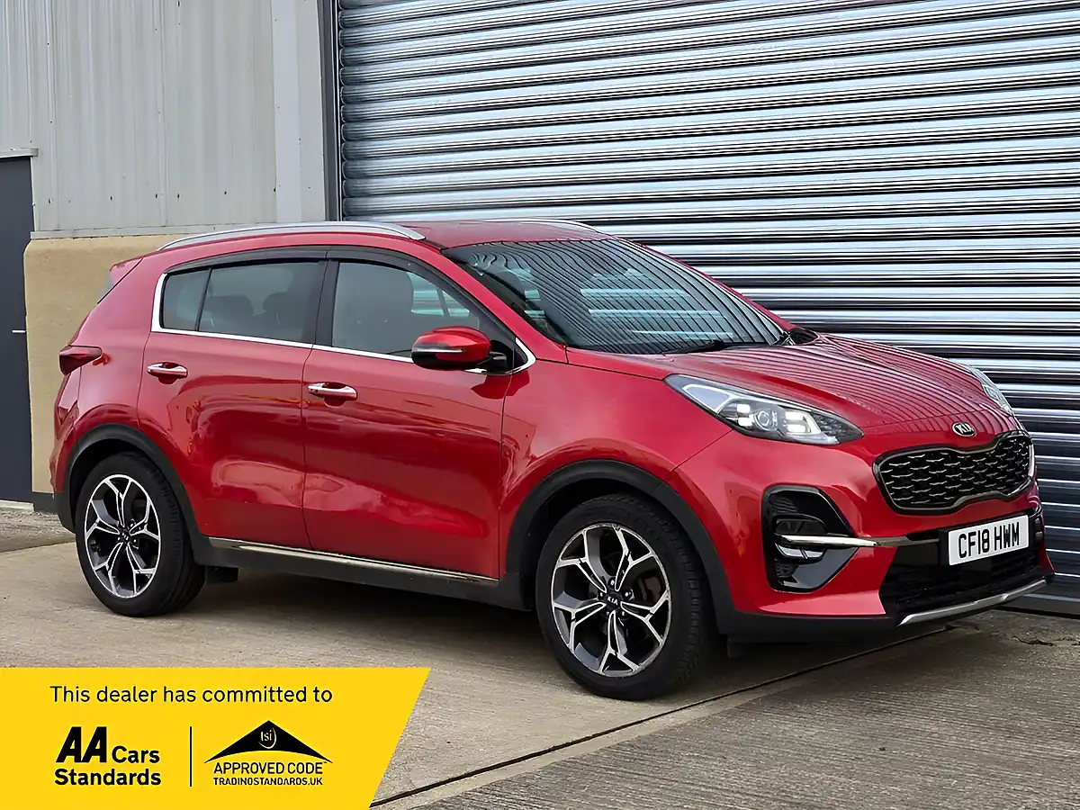 Used 2018 Kia Sportage GT-Line Red - Front View
