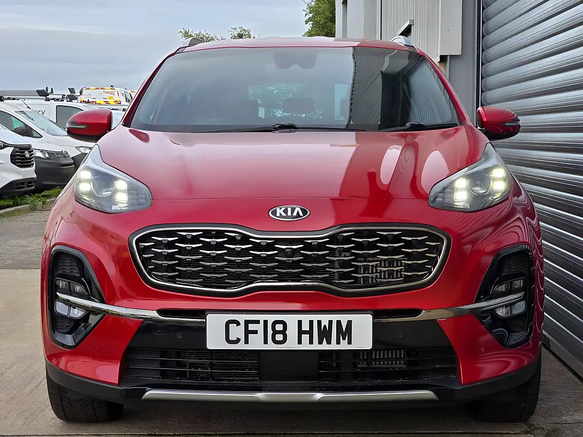 Used 2018 Kia Sportage GT-Line Red - Interior and Exterior details 2
