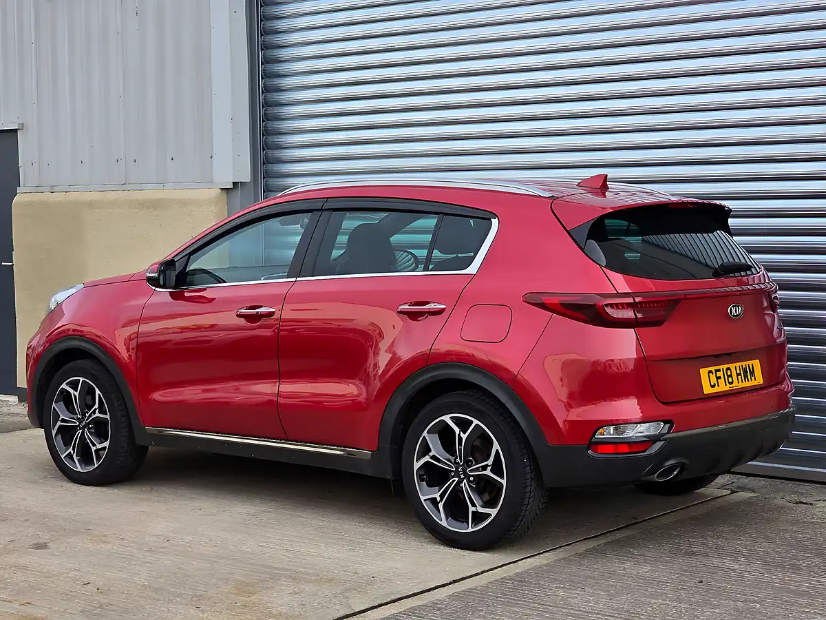 Used 2018 Kia Sportage GT-Line Red - Interior and Exterior details 4