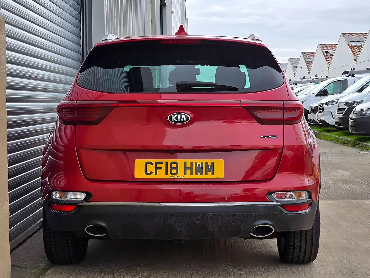 Used 2018 Kia Sportage GT-Line Red - Interior and Exterior details 7