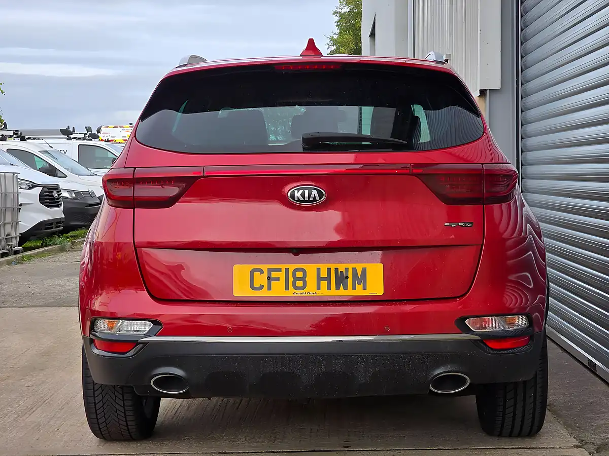 Used 2018 Kia Sportage GT-Line Red - Interior and Exterior details 8