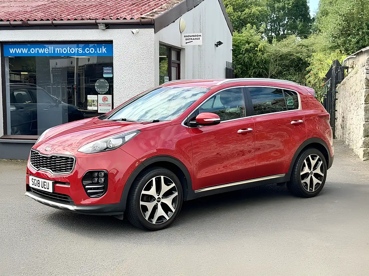 Used 2018 Kia Sportage GT-Line Red - Interior and Exterior details 10