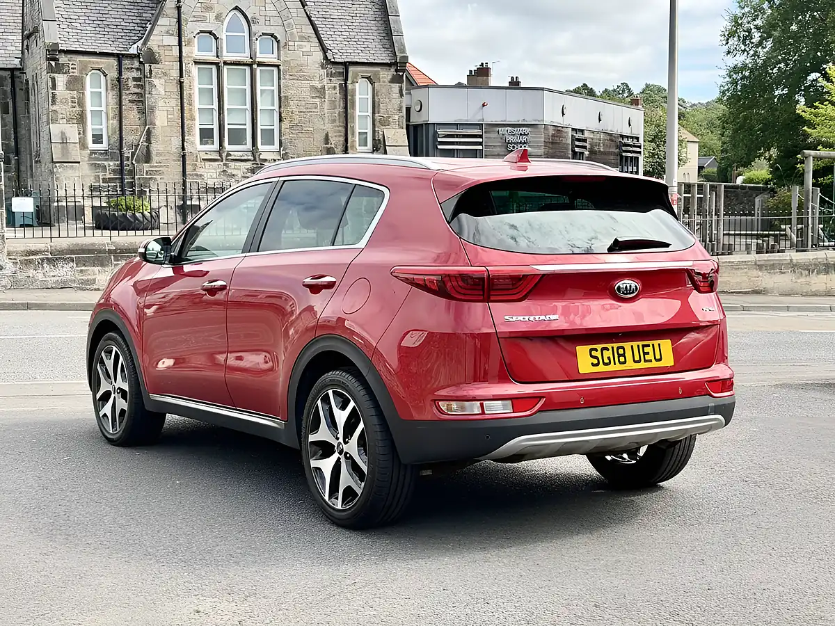 Used 2018 Kia Sportage GT-Line Red - Interior and Exterior details 11