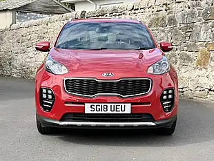 Used 2018 Kia Sportage GT-Line Red - Interior and Exterior details 2