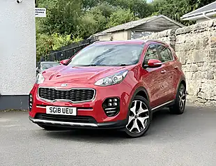 Used 2018 Kia Sportage GT-Line Red - Interior and Exterior details 4