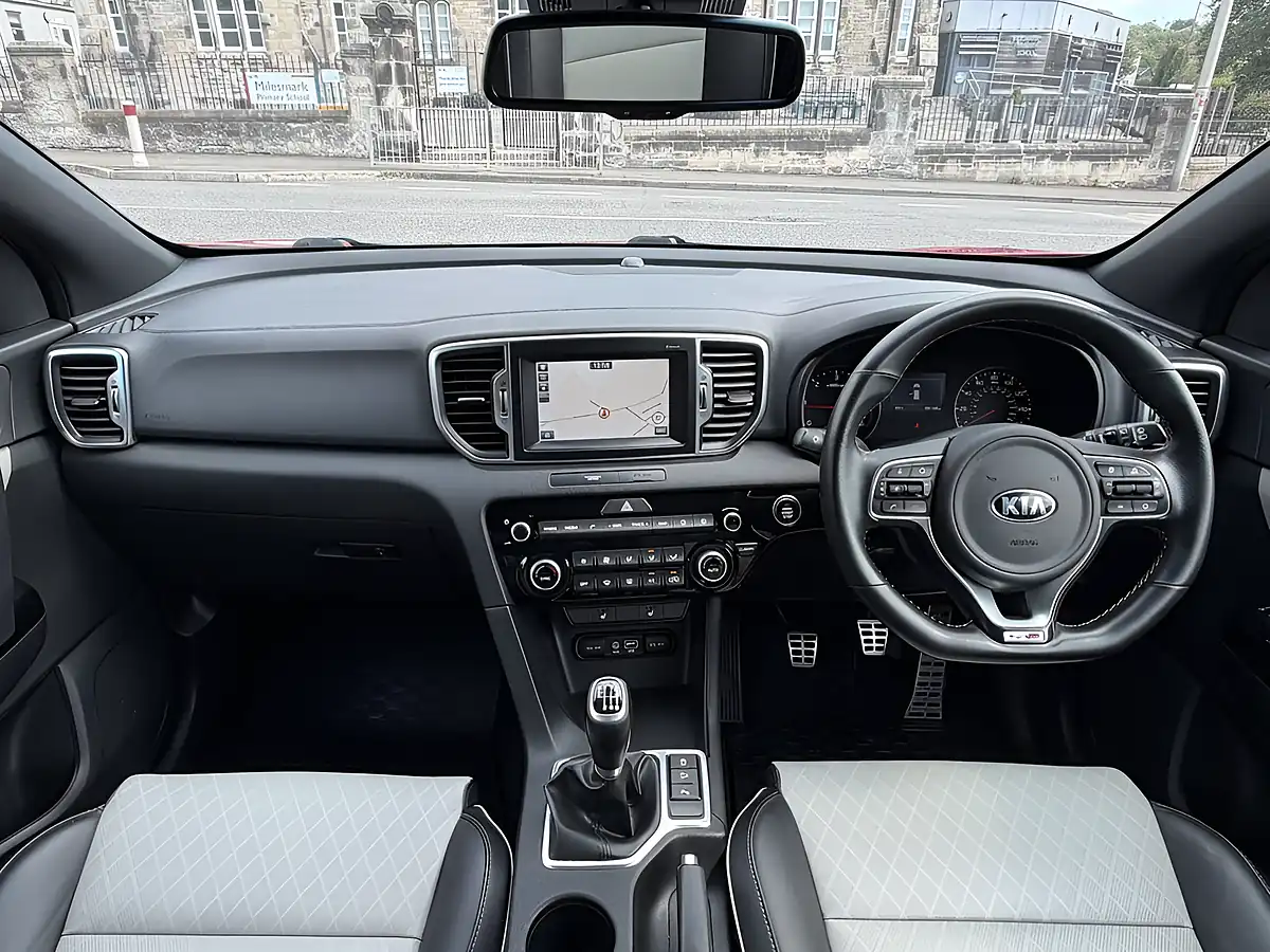 Used 2018 Kia Sportage GT-Line Red - Interior and Exterior details 8