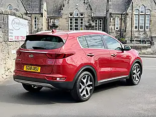 Used 2018 Kia Sportage GT-Line Red - Interior and Exterior details 9