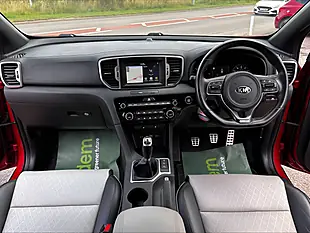 Used 2018 Kia Sportage GT-Line Red - Interior and Exterior details 14