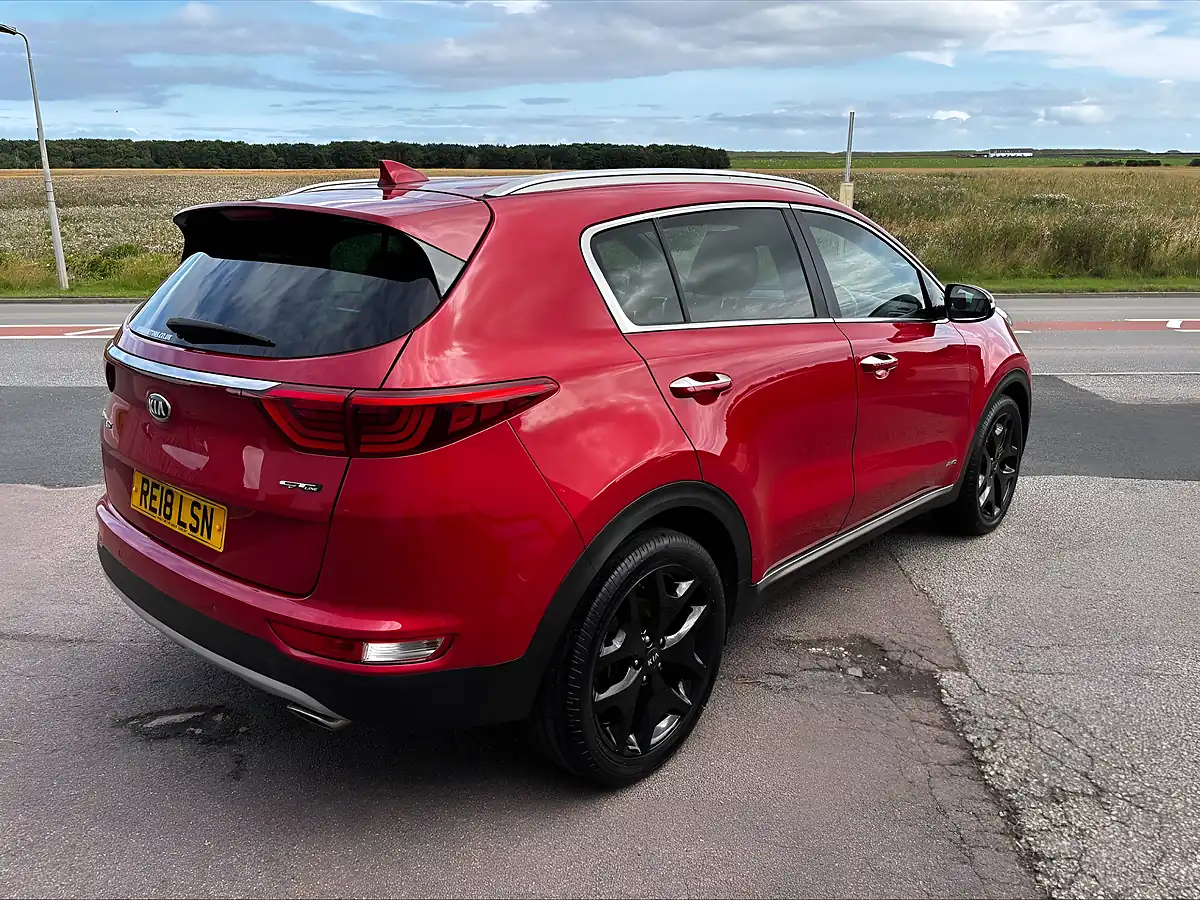 Used 2018 Kia Sportage GT-Line Red - Interior and Exterior details 2