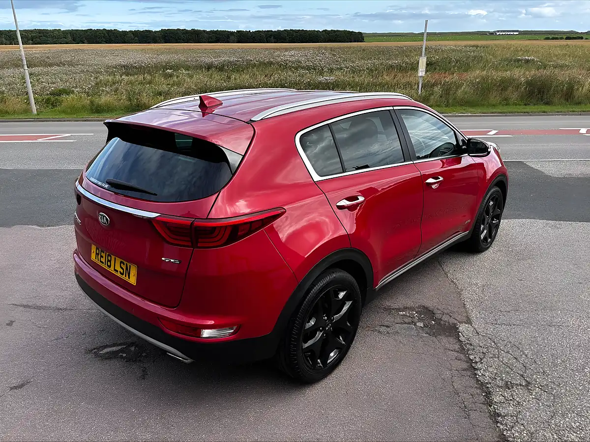 Used 2018 Kia Sportage GT-Line Red - Interior and Exterior details 3