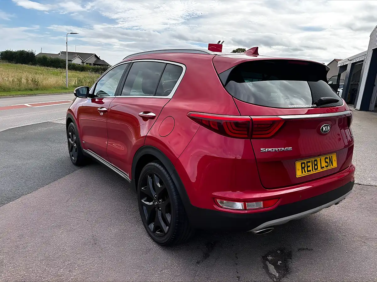 Used 2018 Kia Sportage GT-Line Red - Interior and Exterior details 4