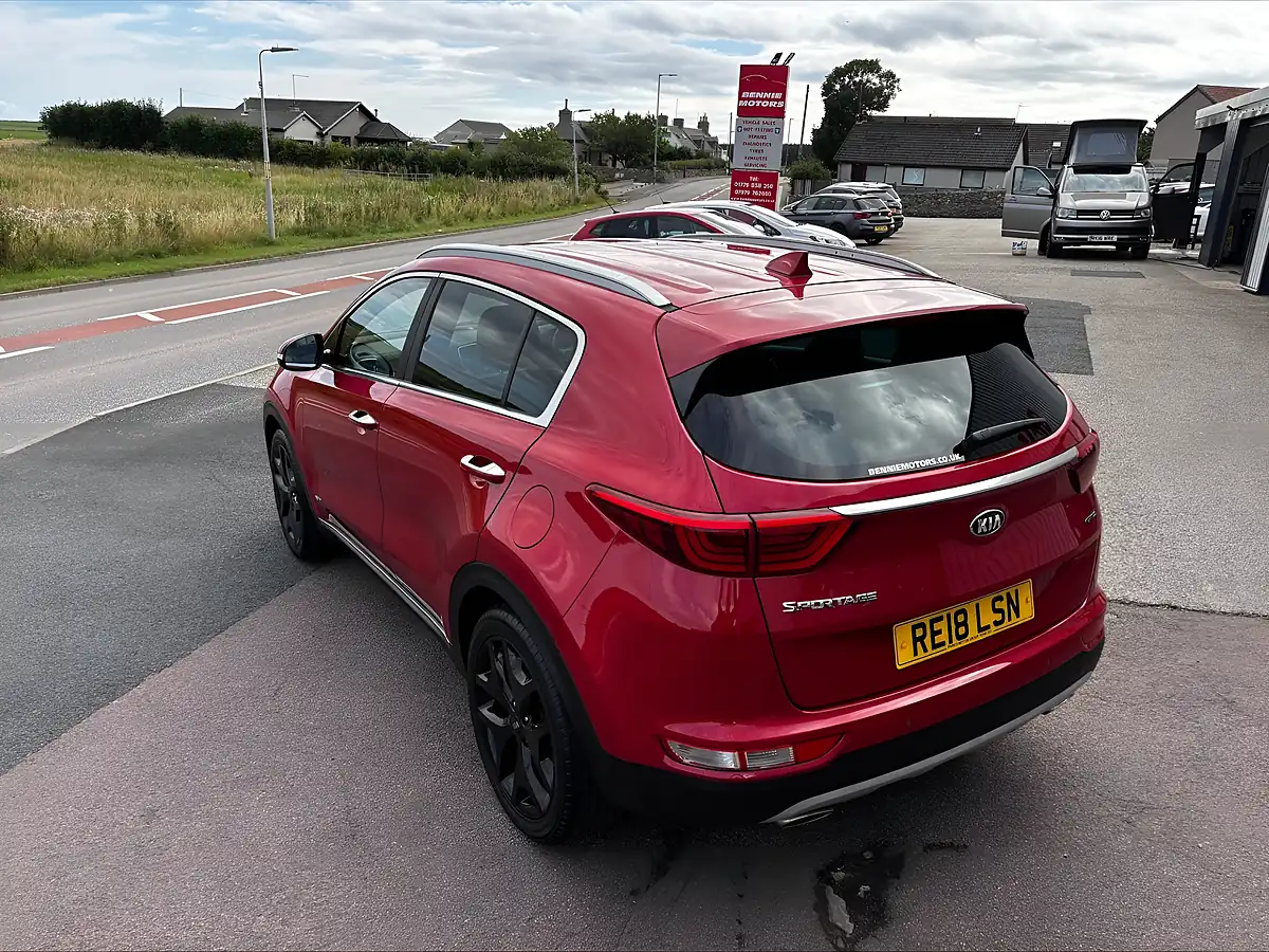 Used 2018 Kia Sportage GT-Line Red - Interior and Exterior details 5