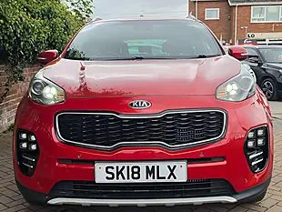 Used 2018 Kia Sportage GT-Line Red - Interior and Exterior details 2