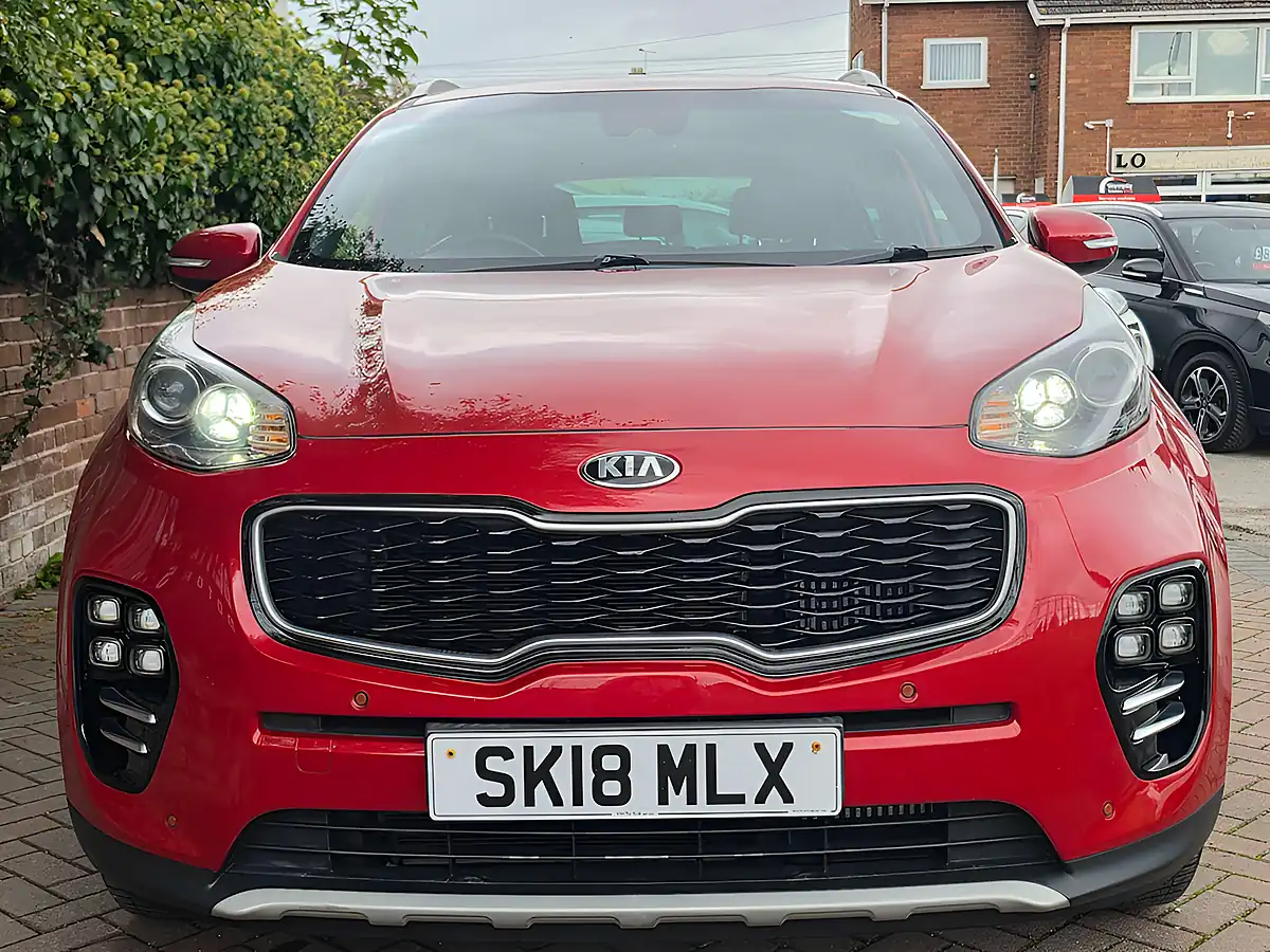 Used 2018 Kia Sportage GT-Line Red - Interior and Exterior details 2