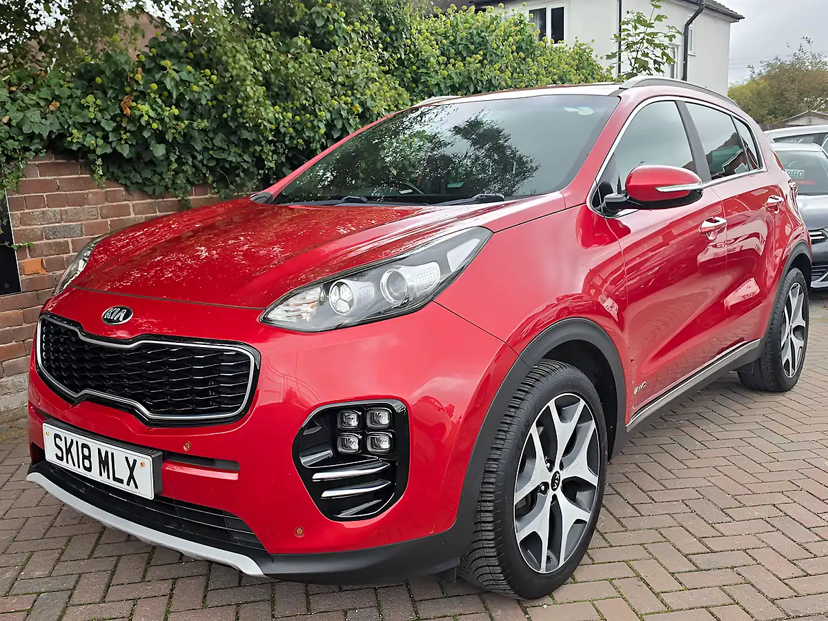 Used 2018 Kia Sportage GT-Line Red - Interior and Exterior details 3