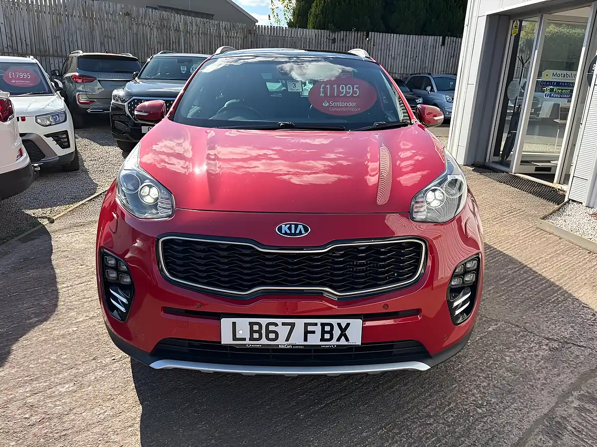 Used 2018 Kia Sportage GT-Line S Red - Interior and Exterior details 2