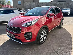 Used 2018 Kia Sportage GT-Line S Red - Interior and Exterior details 4