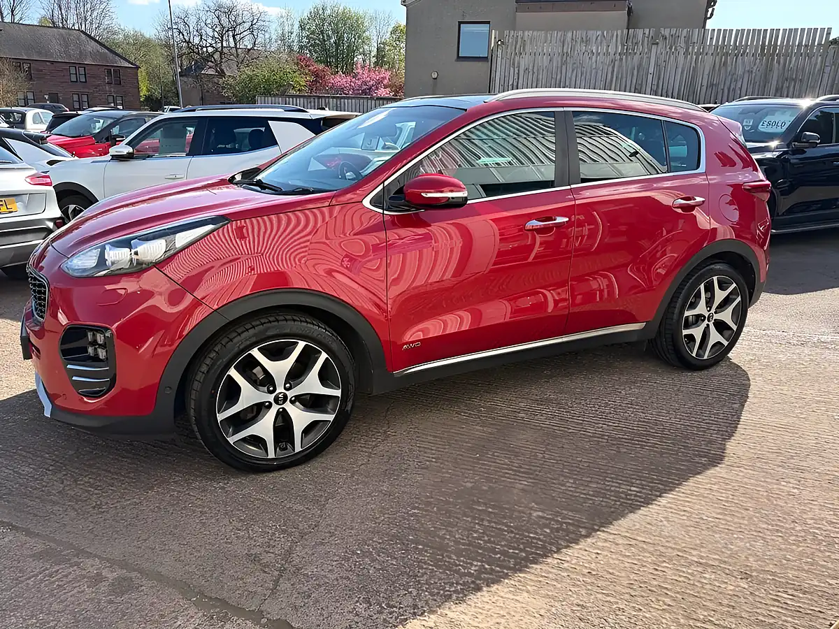 Used 2018 Kia Sportage GT-Line S Red - Interior and Exterior details 5