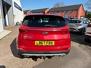 Used 2018 Kia Sportage GT-Line S Red - Interior and Exterior details 7