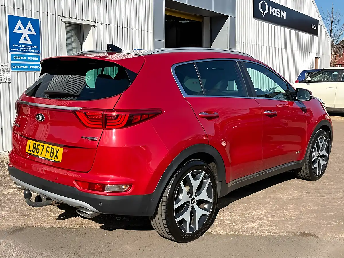 Used 2018 Kia Sportage GT-Line S Red - Interior and Exterior details 8