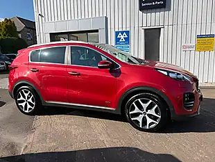 Used 2018 Kia Sportage GT-Line S Red - Interior and Exterior details 9
