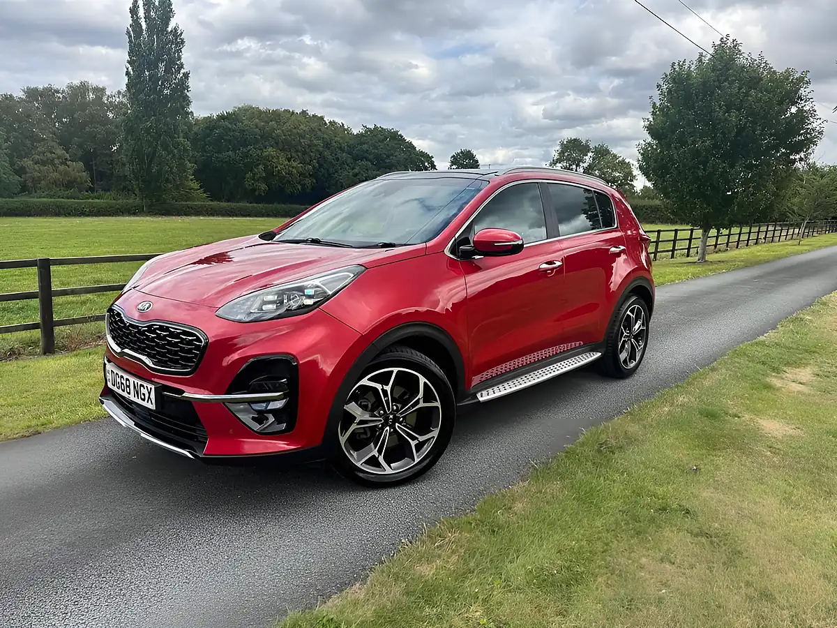 Used 2018 Kia Sportage GT-Line S Red - Interior and Exterior details 7