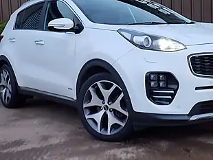 Used 2018 Kia Sportage GT-Line S White - Interior and Exterior details 2