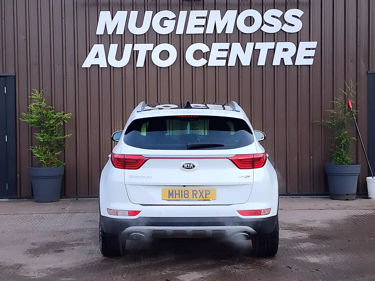 Used 2018 Kia Sportage GT-Line S White - Interior and Exterior details 6