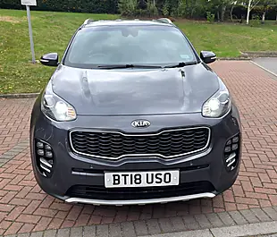 Used 2018 Kia Sportage GT-Line Silver - Interior and Exterior details 2
