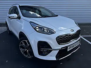 Used 2018 Kia Sportage GT-Line White - Interior and Exterior details 2