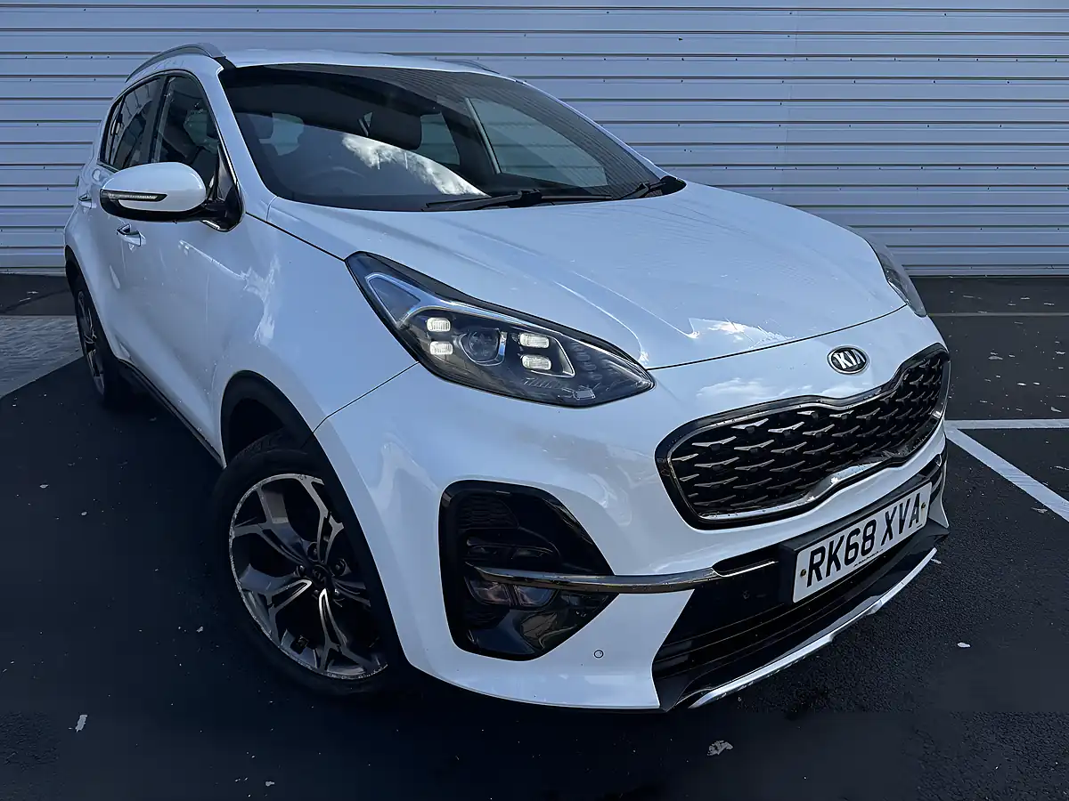 Used 2018 Kia Sportage GT-Line White - Interior and Exterior details 2