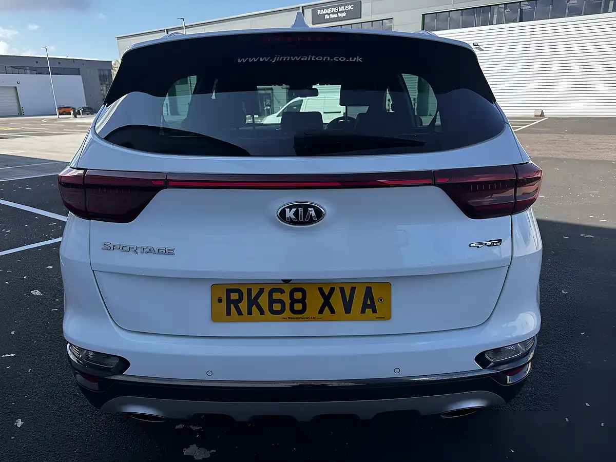 Used 2018 Kia Sportage GT-Line White - Interior and Exterior details 6
