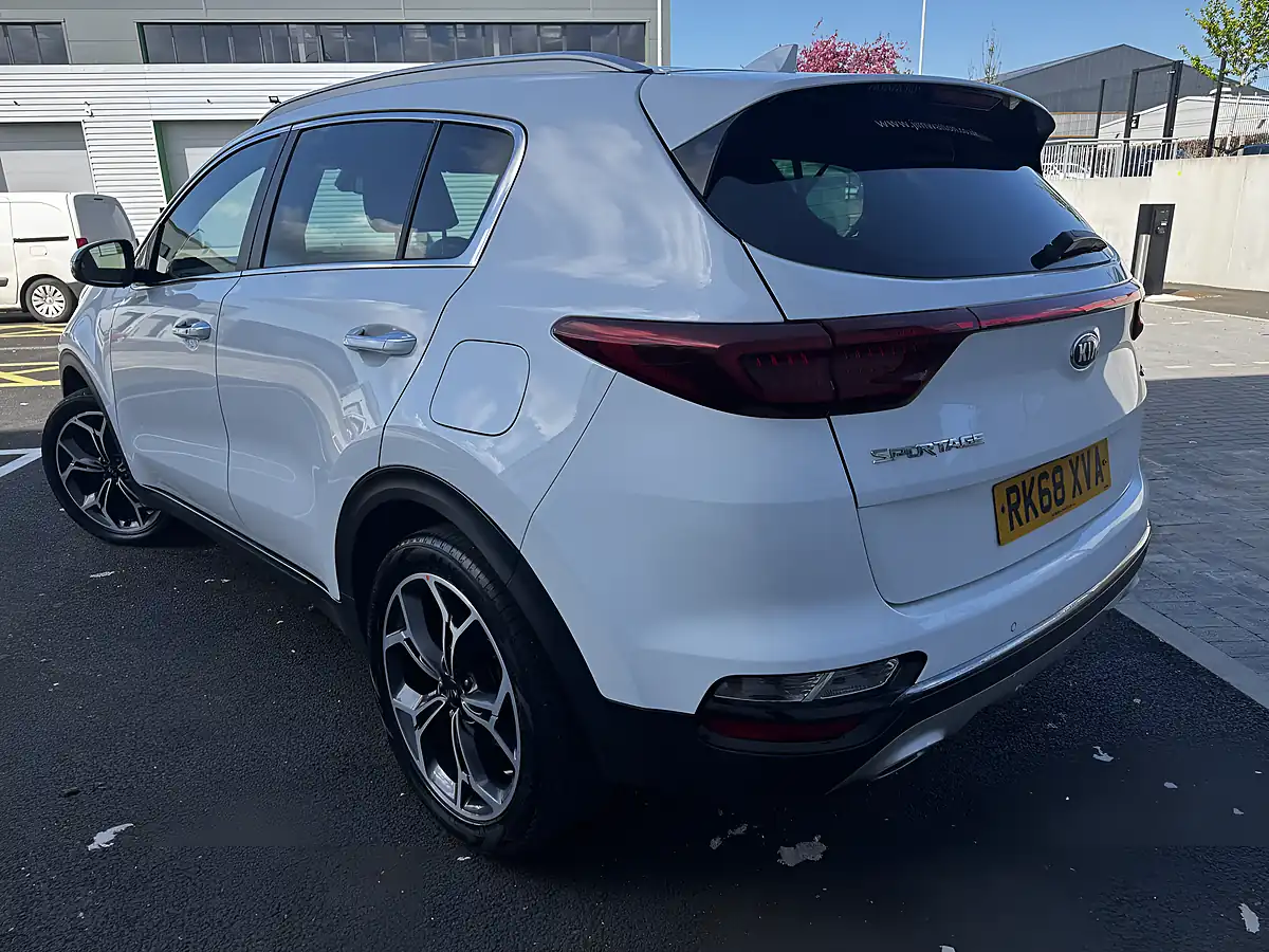 Used 2018 Kia Sportage GT-Line White - Interior and Exterior details 7
