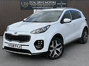 Used 2018 Kia Sportage GT-Line White - Interior and Exterior details 5